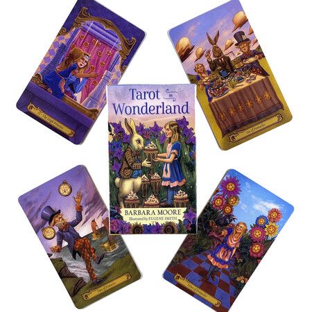 Tarot in Wonderland Cards Deck Leisure Party Table Game High Quality Fortune-telling Prophecy Oracle Cards