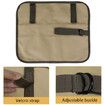 Camping Tableware Bag,Cooking Utensil Canvas Organizer for Backpacking BBQ Camping Hiking