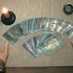 Tarot Cards Hologram Paper Divination Card English Version Fate Divination Game Cards