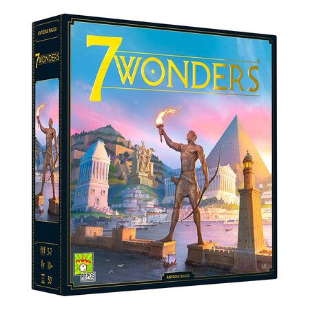 7 Wonders Board Game (Base Game), Family Board Game, Civilization and Strategy