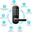 Keyless Smart Fingerprint Biometric Door Lock with Keypad, Passcode Digital Lock with Handle