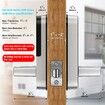 Keyless Smart Fingerprint Biometric Door Lock with Keypad, Passcode Digital Lock with Handle