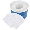 10PCS Filter Storage Pool Skimmer Socks Nylon Swimming Pool Filter Socks For Baskets Skimmers White