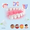 5 In 1 Dental Calculus Scaler Calculus Plaque Remover Teeth Stains Cleaner Water Flosser for Teeth Dental Oral Irrigator Water Teeth Cleaner for Home Travel, Black