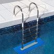 90X23CM Swimming Pool Ladder Mat - Protective Pool Ladder Pad Step Mat with Non-Slip Texture