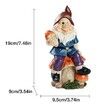 Hand-Painted Ornaments Garden Gnome Statues Crafts Patio Park Villa House Figurines Decoartion