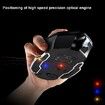 2.4G Wireless Rechargeable Silent LED Backlit Optical Ergonomic Gaming Mouse (Black)