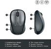 Mouse M235 Wireless Black