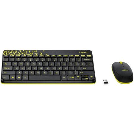MK240 NANO Mouse and Keyboard Combo Black Color