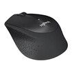 M330 Silent Plus Wireless Mouse, 2.4 GHz with USB Nano Receiver - Black