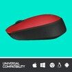 Wireless Mouse M171 Red