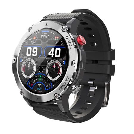 2024 Newest Smart Watch 1.32 Inch Full-circle Touch Screen Bluetooth Call Sports Ultra-long Battery Life IP68 Deep Waterproof Smartwatch