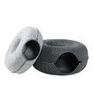 Natural Felt Pet Cat Tunnel Nest Bed,Funny Round Felt pet nest,Small Dogs Pets Supplies(Light Grey)