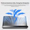 Adjustable Silent Portable Dual USB Gaming Laptop Notebook Stand for Office