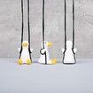 Super Cute Swing Duck Mirror Hanging Car Interior Accessories (Duck)