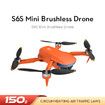 MINI GPS 5G WIFI FPV With 4K HD Camera 25mins Flight Time Brushless Foldable RC Drone Quadcopter RTF Col.Orange