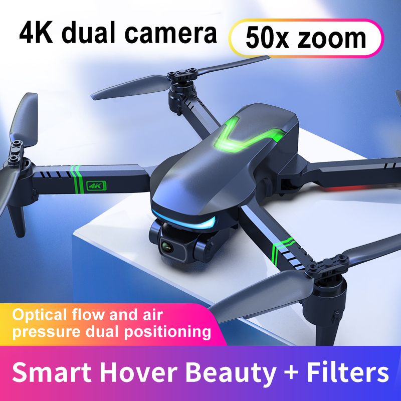 4K Dual-Lens Folding Positioning Remote Control Drone Hd Aerial Photography Remote Control