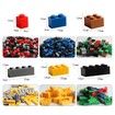 1000pcs DIY Creative Building Blocks Bulk Sets Educational Toys for Children