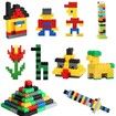 1000pcs DIY Creative Building Blocks Bulk Sets Educational Toys for Children