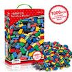 1000pcs DIY Creative Building Blocks Bulk Sets Educational Toys for Children