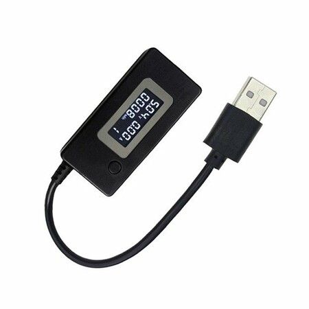 LCD USB Voltage and Amps Power Meter Tester Multimeter Test Speed of Chargers Cables Capacity of Power Banks