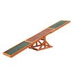 Petscene Pet Seesaw Dog Obedience Training Puppy Sports Agility Outdoor Play Equipment Wooden