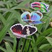 1PCS LED Garden Solar Butterfly Light Color-Changing Outdoor Waterproof for Garden Decoration Path Lawn Landscape Lamp Color Random