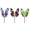 1PCS LED Garden Solar Butterfly Light Color-Changing Outdoor Waterproof for Garden Decoration Path Lawn Landscape Lamp Color Random