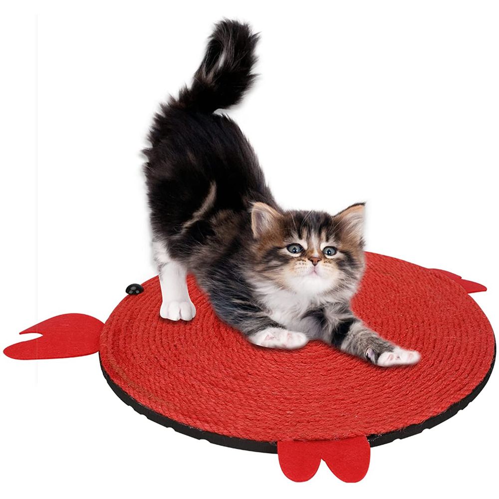 Natural Sisal Non-Slip Multi-Purpose Cat Scratch Mat for Cats Grinding Claws and Protecting Furniture