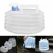 10 litres Daily Use Universal Transparent Plastic Water Can Dispenser Bottle Jar for Home Office Kitchen Outdoor Travel