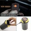 Car Ashtray,Portable Auto Smokeless Vehicle Ash Stainless with Lid for Women Men