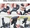 Mobile Phone Holder Bicycle Universal Motorcycle Rear View Mirror Mobile Phone Holder (Black)
