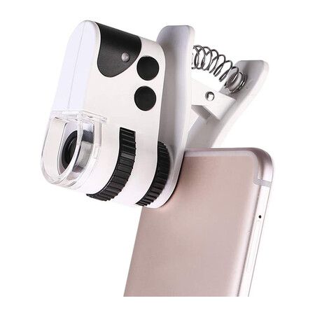 USB Microscope, 10X-60X Microscope with Clip for Mobile Phones Jewelry Magnifying Glass USB Microscope, 10X-60X Microscope with Clip for Mobile Phones Jewelry Magnifying Glass