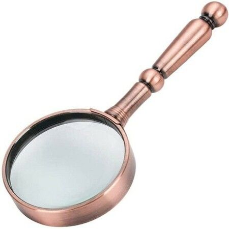 Magnifying Glass Classic loupe Magnifier 6X, Handheld for Reading Hobbies Magnifying Glass Classic loupe Magnifier 6X, Handheld for Reading Hobbies