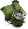 Military Compass Metal Sighting Lensatic Compass, Survival Navigation Compass for Hiking, Camping, Hunting, Backpacking