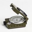 Military Compass Metal Sighting Lensatic Compass, Survival Navigation Compass for Hiking, Camping, Hunting, Backpacking