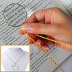 5X Magnification Magnifier Necklace Portable Pocket Reading Magnifier