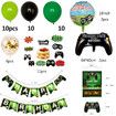 Video Game Birthday Decorations Party Balloons Happy Birthday Banner for Birthday Party Game Party