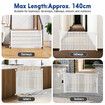 Retractable Safety Gate Mesh Pet Security Barrier Kid Safe Stair Fence Guard Dog Enclosure