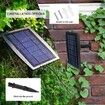 Solar Spotlights Lights Outdoor LED IP68 Waterproof RGB Color Solar Lamp for Swimming Pool, Garden