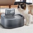 6L Automatic Pet Fountain Dog Water Dispenser Cat Drinking Feeder Bowl with Replacement Faucet Kit