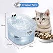 2.5L Automatic Cat Water Fountain Smart Pet Drinking Dispenser Feeder Bowl with Infrared Sensored