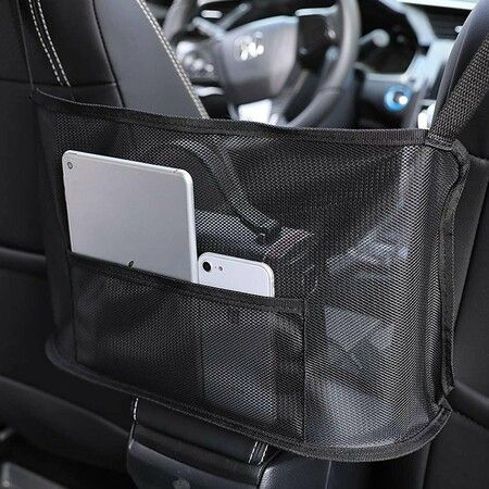 Car Net Pocket Handbag Holder, Car Backseat Organizer, Seat Storage Net Bag Car Net Pocket Handbag Holder, Car Backseat Organizer, Seat Storage Net Bag