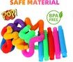 Pop Tubes Sensory Fidget Toys 24 Pack Fine Motor Skills & Learning For Toddlers for Kids Learning Toys