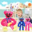 Glowing Singing Huggy Wuggy Plush Toys  Poppy Playtime Toy 40cm Monster Horror Doll Gifts Color Red