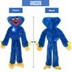 Glowing Singing Huggy Wuggy Plush Toys  Poppy Playtime Toy 40cm Monster Horror Doll Gifts Color Blue