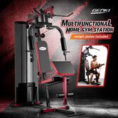 Genki Multi Function Weight Station Home Gym Equipment Exercise Workout Fitness Machine 