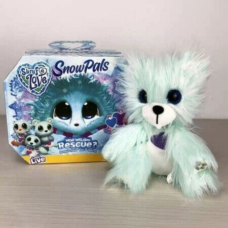 Glacier Series Stuffed Toy Shower Gift Adoption Loving True Rescue Function Interactive Plush Surprise Gift