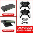 Video Game Console 12000+ Retro Games  System PSP Family TV Gamebox 2.4G Wireless Controller PS1/N64/ARCADE/MAME 64G