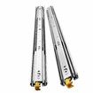 Drawer Runners Slide Heavy Duty Locking Rails Ball Bearing Cabinet Guide Track 125Kg